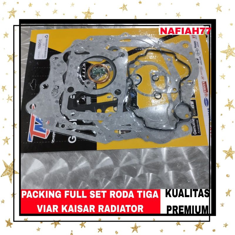 Jual Kualitas Premium Packing Full Set Radiator Viar Kaisar Paking