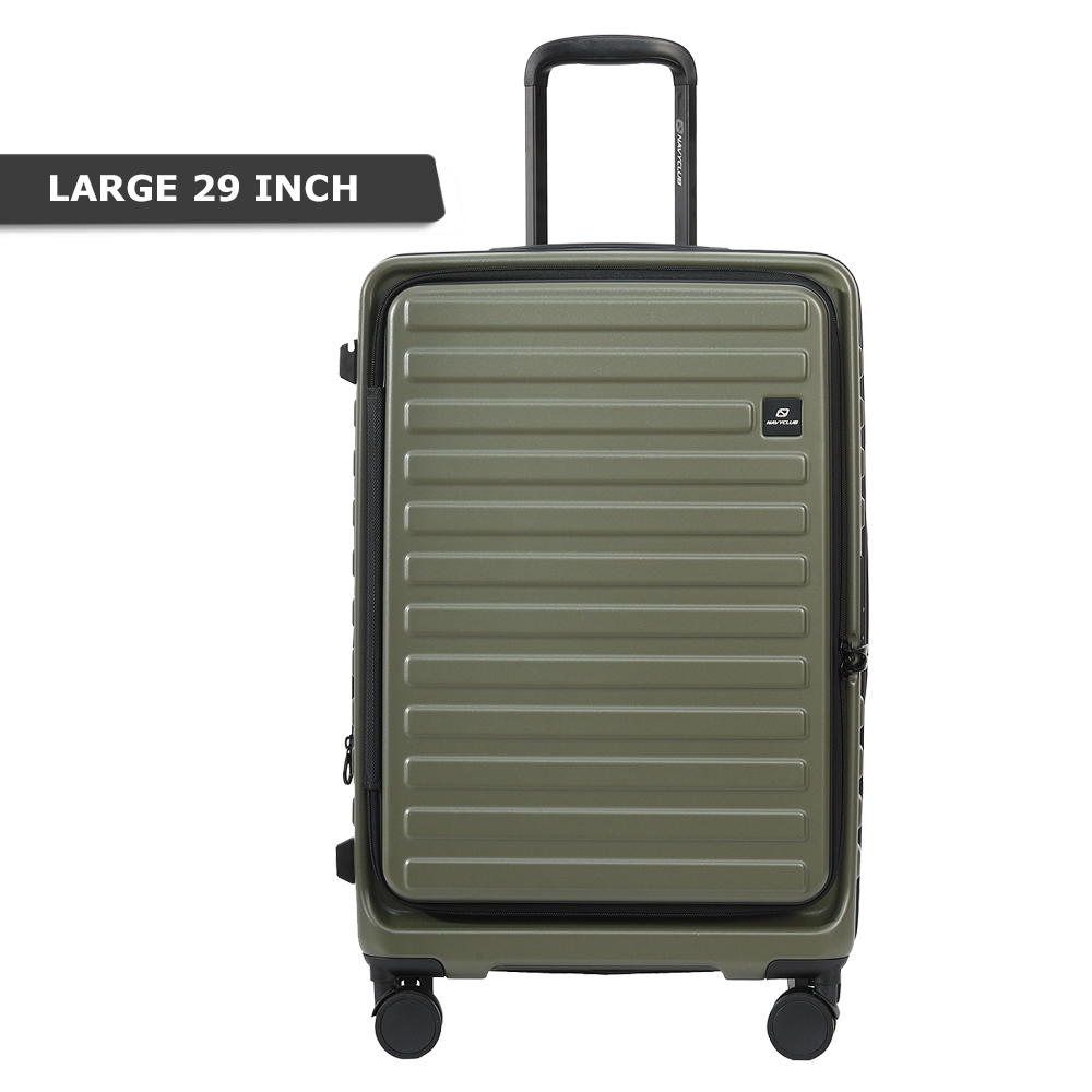 Jual Navy Club Koper Hardcase Dayton Frame - Fiber PC 4 Roda Putar TSA ...