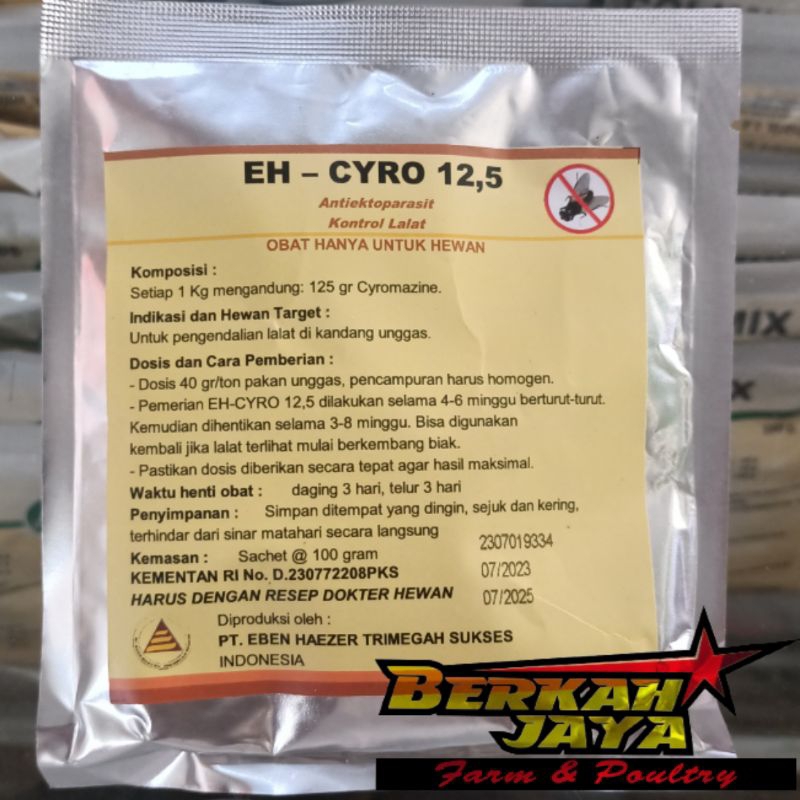 Jual EH CYRO 12,5 Cyromazine Mengendalikan Larva Lalat | Shopee Indonesia