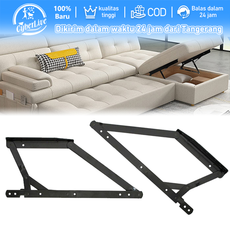 Jual 1 Pasang Engsel Sofabed Slider Mekanis Sofa Sofamultifungsi Hinge ...