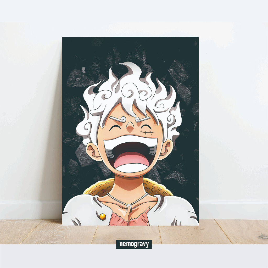 Jual POSTER FRAME LUFFY GEAR 5 | ONE PIECE 20x30 cm | Shopee Indonesia
