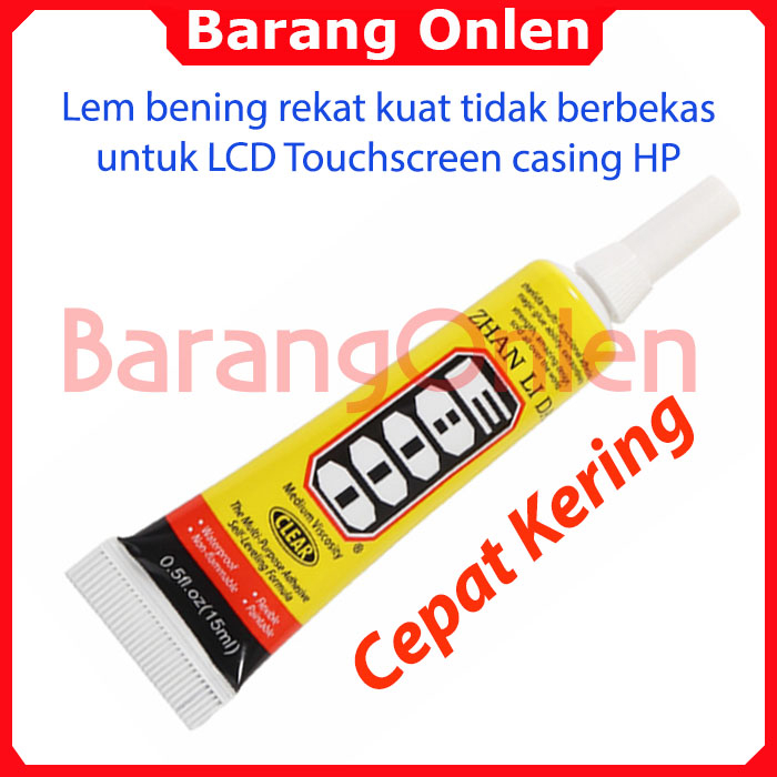 Jual Lem Lcd Touchscreen Casing Hp E Serbaguna Kuat Cepat Kering