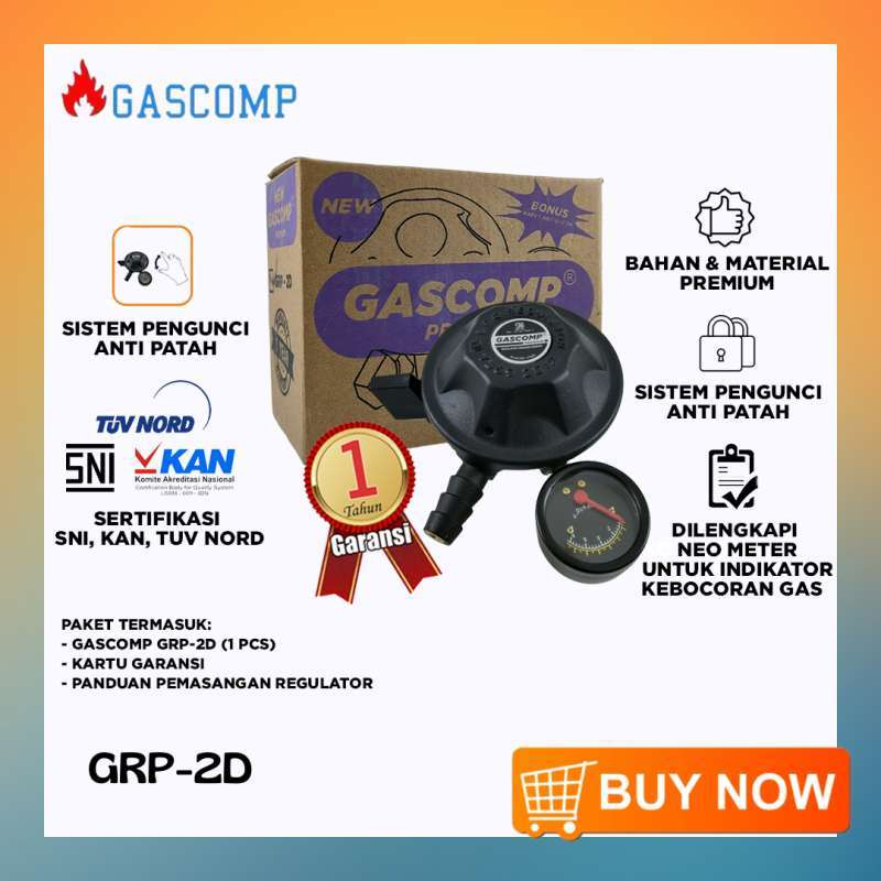 Jual Regulator Meter Premium Grp D Regulator Gascomp Meter Kepala Gas Regulator Anti Bocor