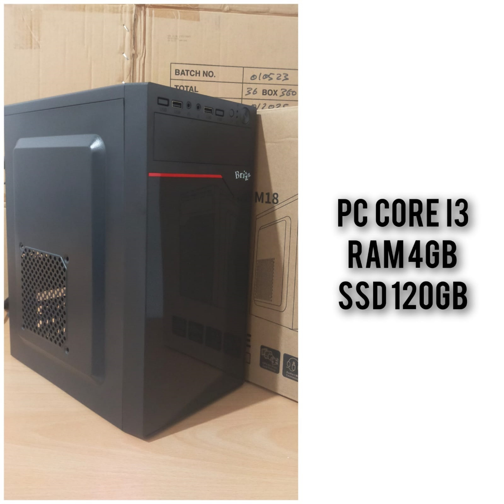 Jual PC/CPU Core i3 Ram Ddr3 4Gb SSD 120GB | Shopee Indonesia