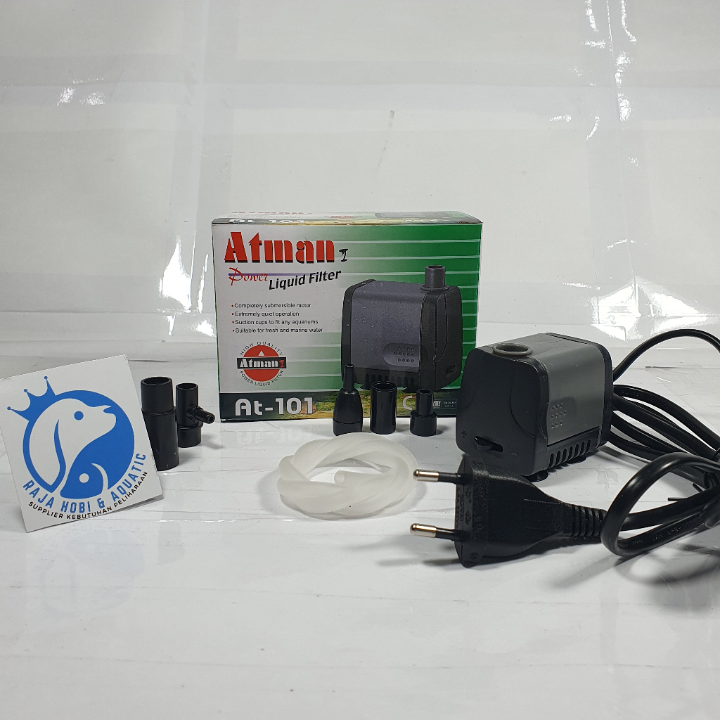 Jual POMPA AIR ATMAN AT-101 UNTUK AKUARIUM AQUARIUM IKAN DAN KOLAM IKAN ...