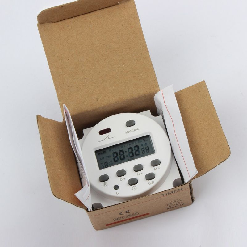 Jual Timer Switch Digital Time Delay Relay 220V atau 12V CN101A Untuk ...