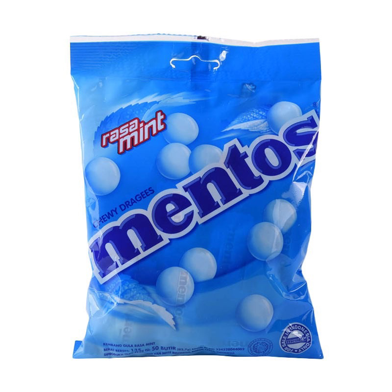 Jual Permen Mentos Rasa Mint 1 Pack | Shopee Indonesia