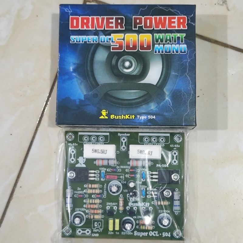 Jual Driver SOCL/Super OCL 504 500Watt Merk BushKit | Shopee Indonesia
