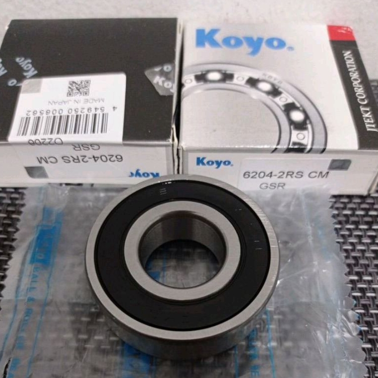 Jual BEARING KOYO 6204 2RS TUTUP KARET KOYO | Shopee Indonesia