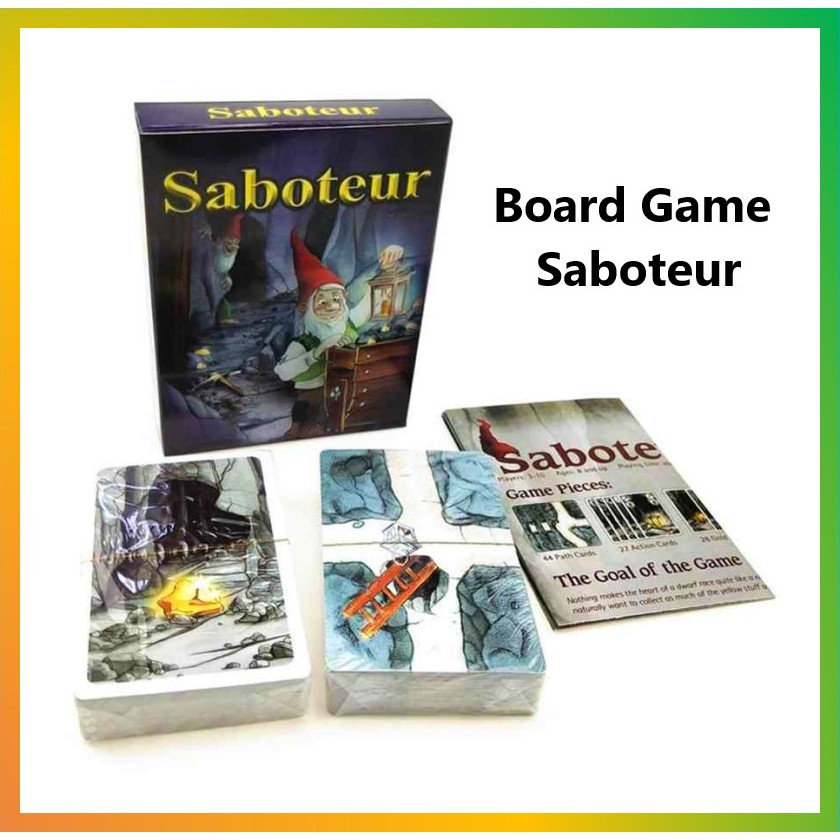 Jual Board Game Saboteur STRATEGY CARD GAME | Shopee Indonesia