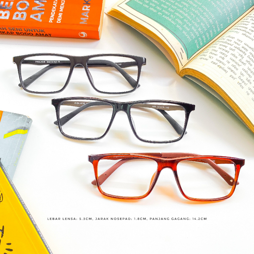 Jual Frame Kacamata Minus Silinder Plus Baca Terbaru Murah kode BRIAN ...