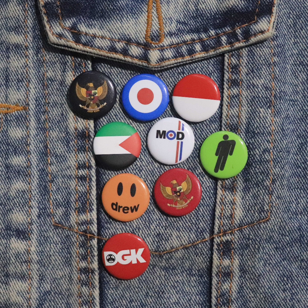 Jual Pin Bros Merah Putih Pin Button Bendera Shopee Indonesia