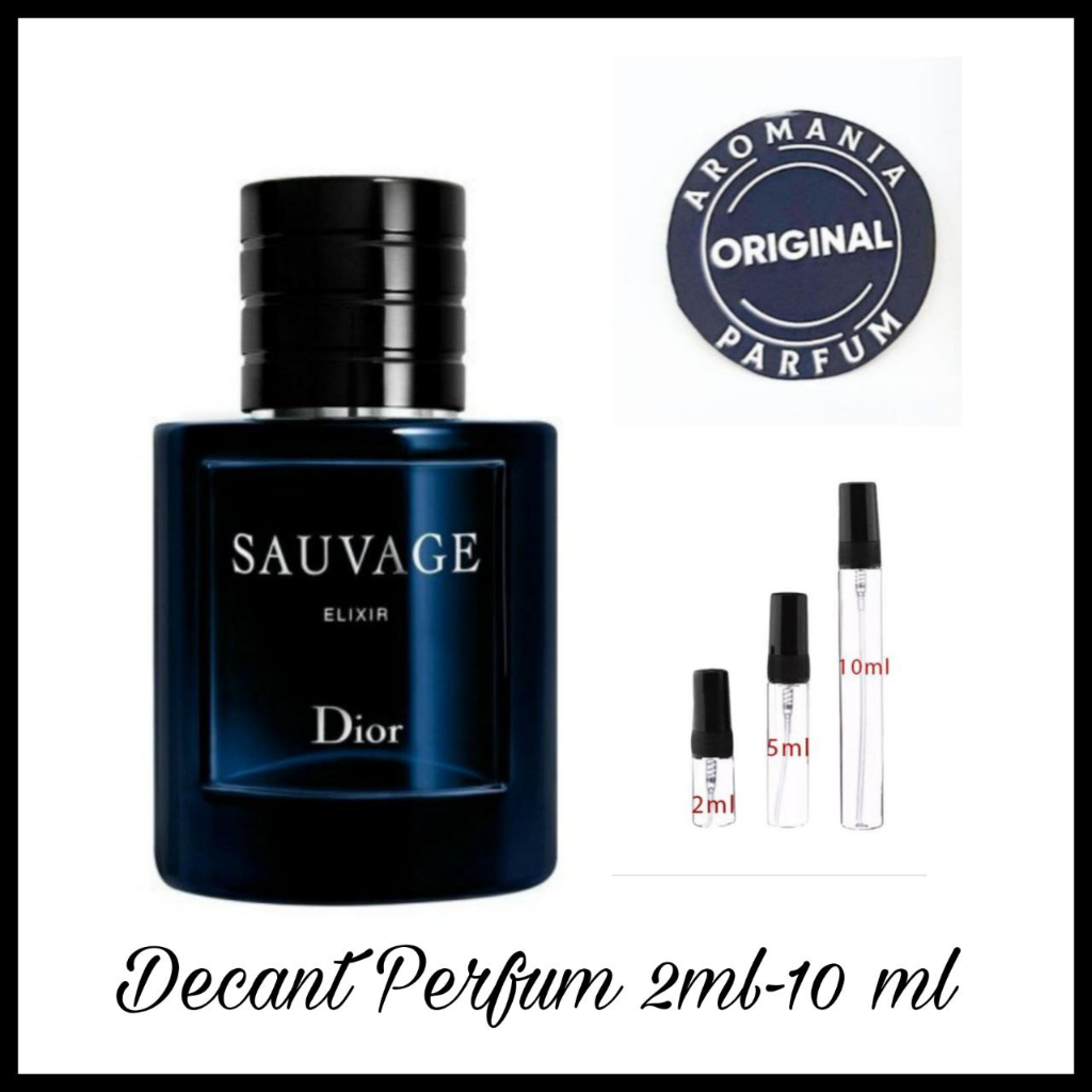 Jual Sauvage Elixir For Men Try Me | Shopee Indonesia
