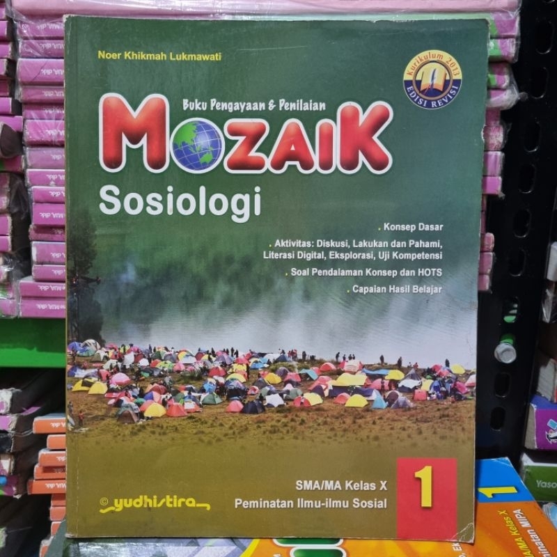 Jual BUKU BEKAS MOZAIK SOSIOLOGI SMA KELAS 1 YUDISTIRA K13 REV | Shopee ...