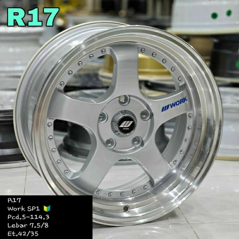Jual velg mobil celong work maister sp 1 ring 17 untuk innova ertiga ...