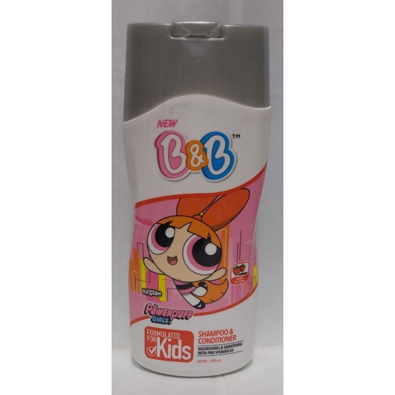 Jual B&B Kids Shampoo & Conditioner Rainbow Dash || Blossom 200ml ...