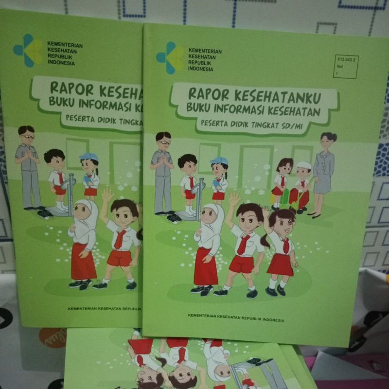 Jual buku rapor kesehatan SD/MI biru dan hijau 1 paket | Shopee Indonesia