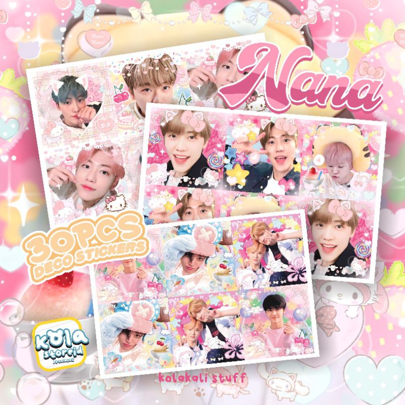 Jual 30PCS NA JAEMIN NCT DREAM STICKER DECO • STICKER FREEBIES • STIKER ...