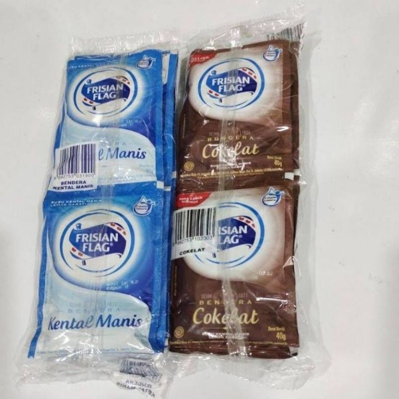 Jual Frisian Flag susu kental manis sachet (isi 6) Shopee Indonesia