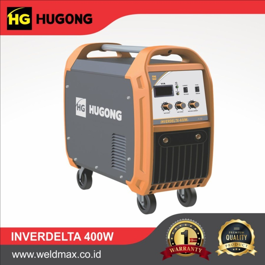 Jual MESIN LAS HUGONG INVERDELTA 400W III ARC INVERTER STICK WELDING ...