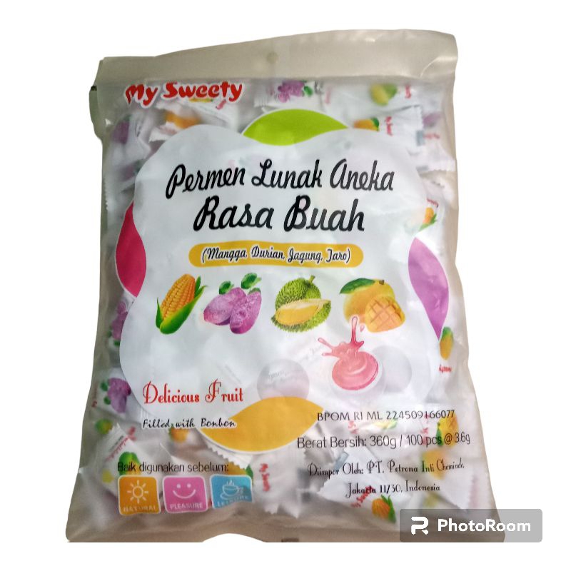 Jual Permen Lunak ANEKA RASA BUAH BUAHAN Isi 100 | Shopee Indonesia