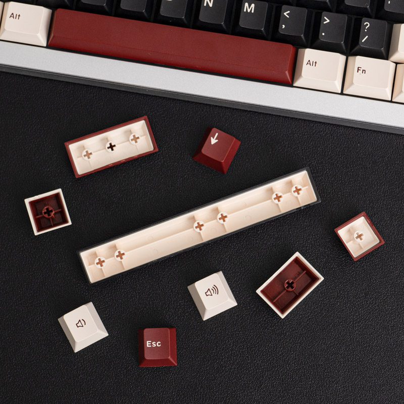 Jual MYNK Rome PBT Doubleshot Cherry Profile Keycaps Set | Shopee Indonesia