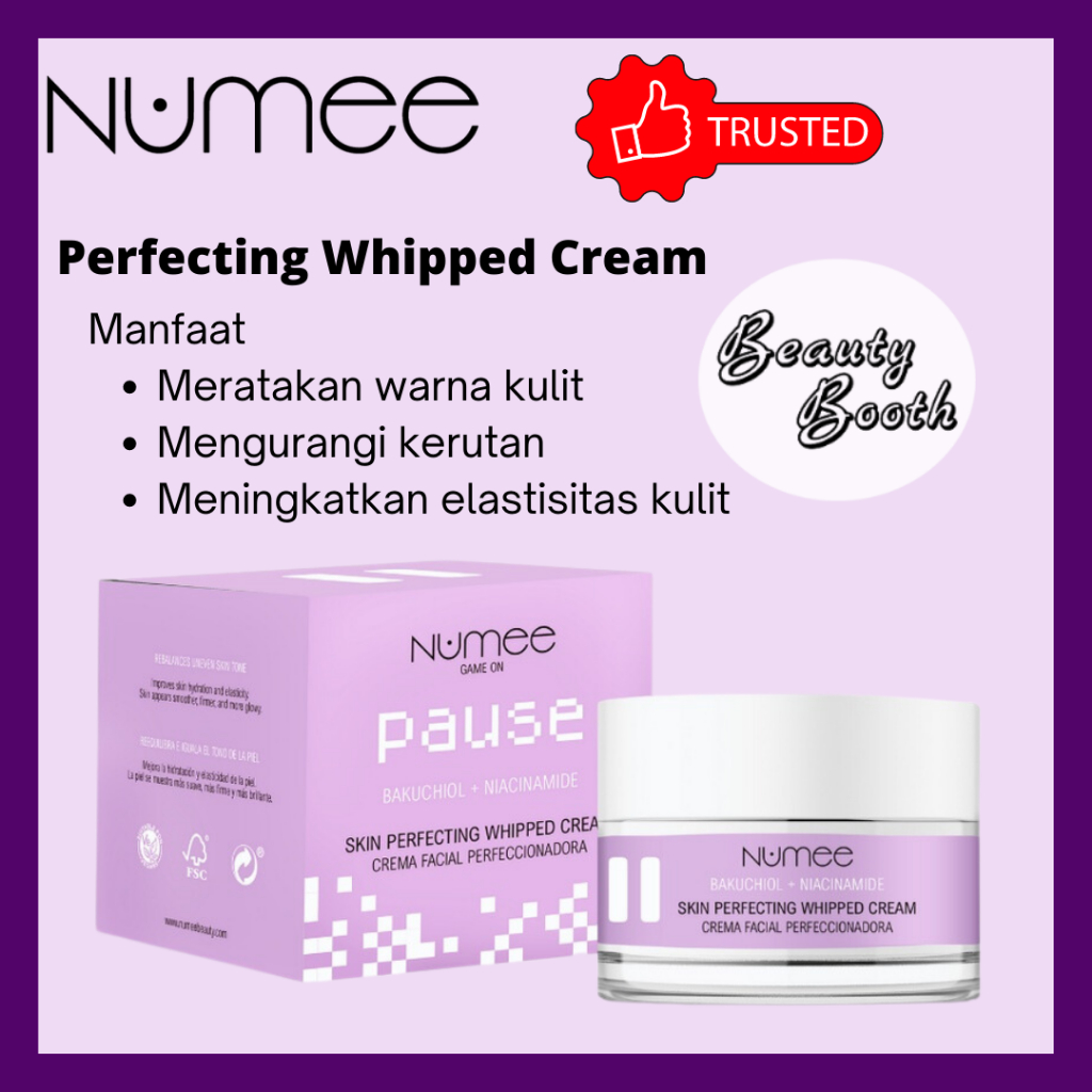 Whipped Cream Face Cream - Numee Game On Pause Skin Perfecting