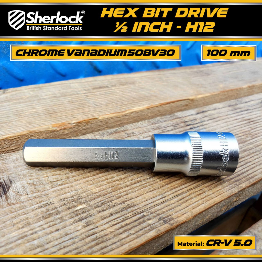 Jual Sherlock Mata Kunci Sok Shock Drive 1/2 
