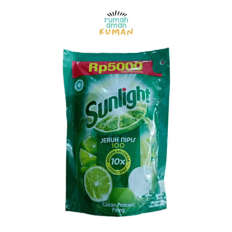 Jual SUNLIGHT SABUN CUCI PIRING JERUK NIPIS REFILL 210ml | Shopee Indonesia