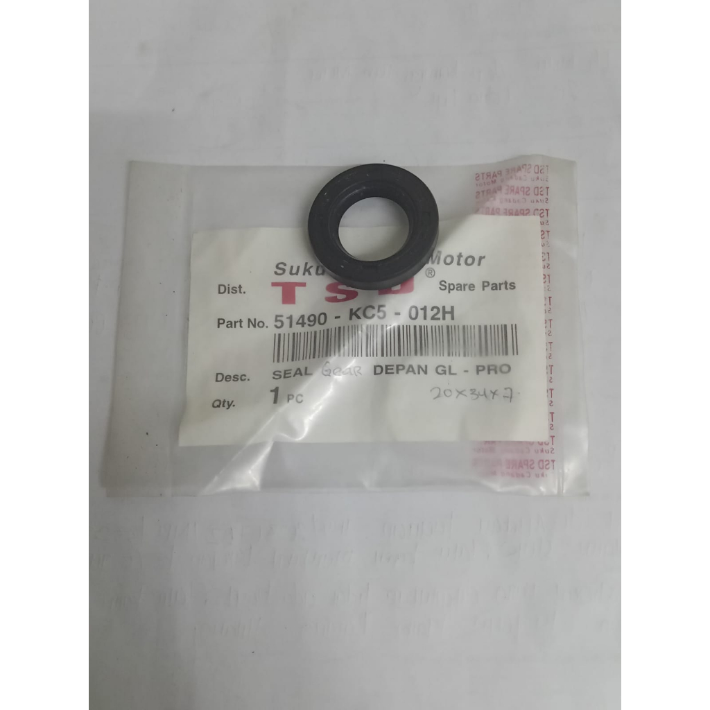 Jual SEAL / SILL GEAR DEPAN GL PRO / GL 100 / TIGER [ 20 X 34 X 7 ] PKM ...
