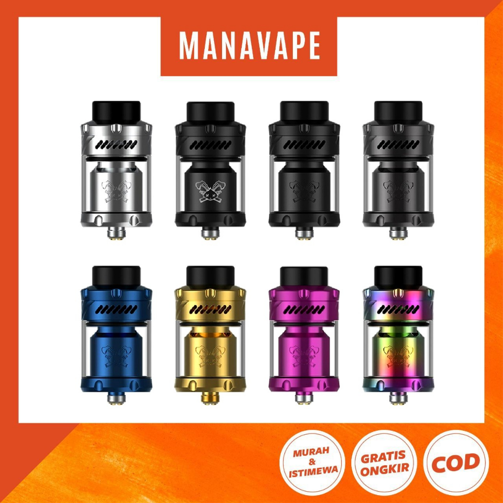 Jual DEAD RABBIT V3 RTA 25mm AUTHENTIC by HELLVAPE | Shopee Indonesia
