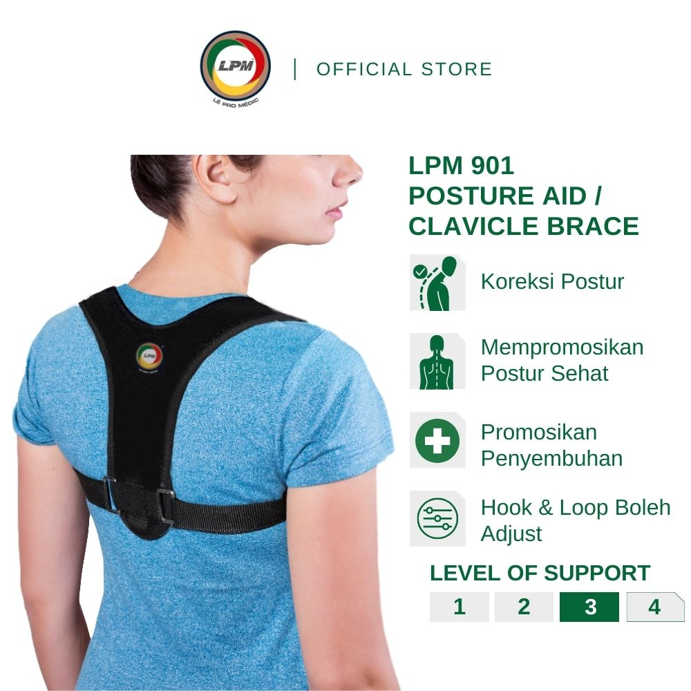 Jual LPM Posture Support 901 Penyangga Punggung Korektor Postur ...