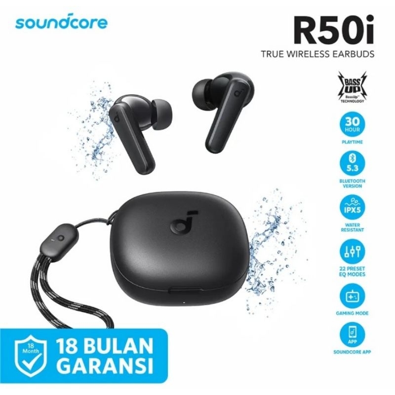 Jual Anker Soundcore R I Tws Earbuds Super Bass Ipx Waterproof A Shopee Indonesia