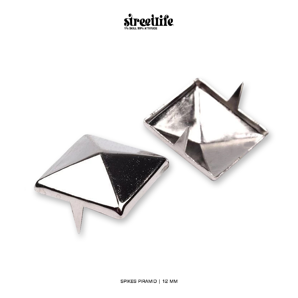 Jual SPIKE PIRAMID / STUDS PIRAMID 100pcs (IMPORT) | Shopee Indonesia