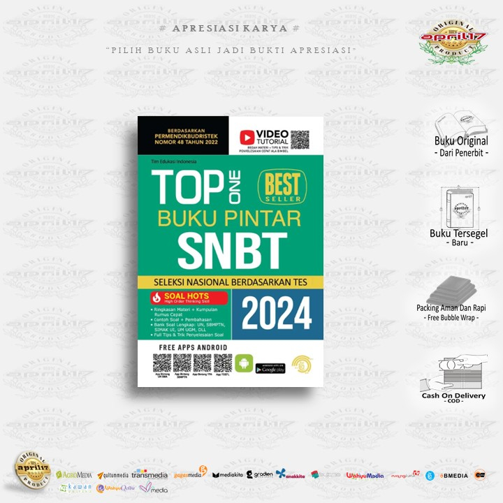 Jual BUKU TOP ONE BUKU PINTAR SNBT 2024 - Penulis : Tim Edukasi ...