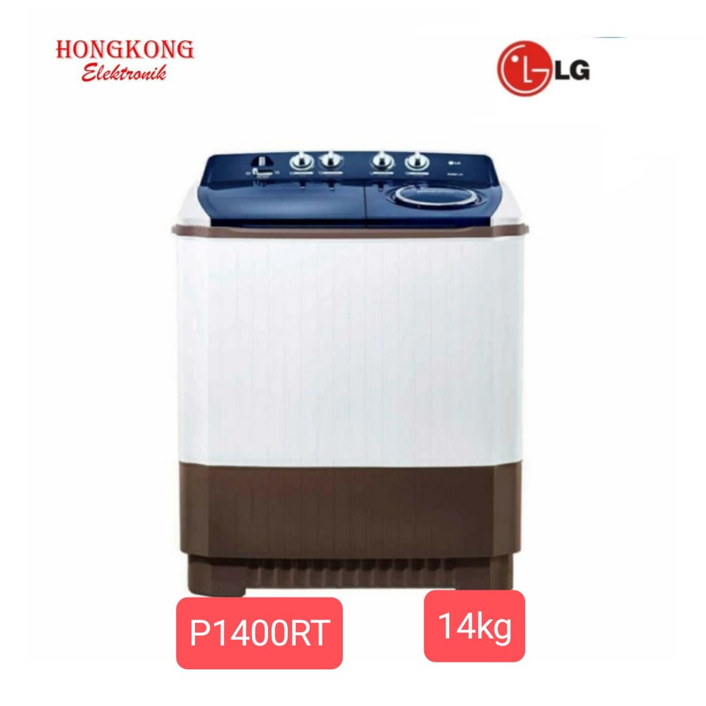 Jual LG P1400RT Mesin Cuci 2 Tabung 14 KG - Twin Tub Dua Tabung ...