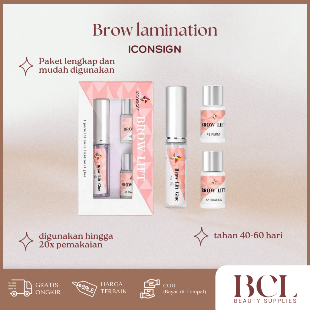 Jual Lash Lift Iconsign Brow Lift Lamination Shopee Indonesia