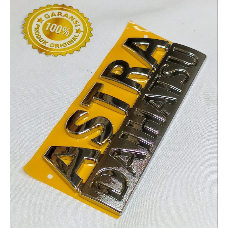 Jual Emblem Logo Tulisan Astra Daihatsu Sigra Ayla Original Shopee Indonesia