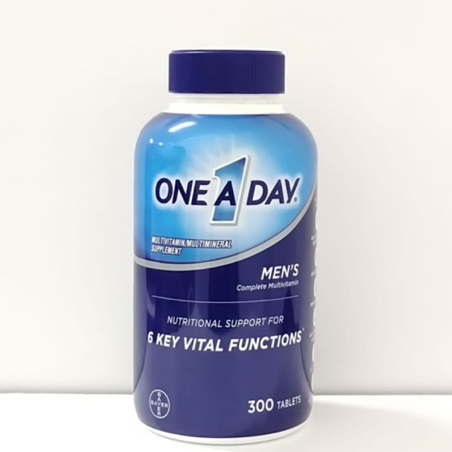 Jual ONE A DAY Men’s Multivitamin (300 Tablets) | Shopee Indonesia