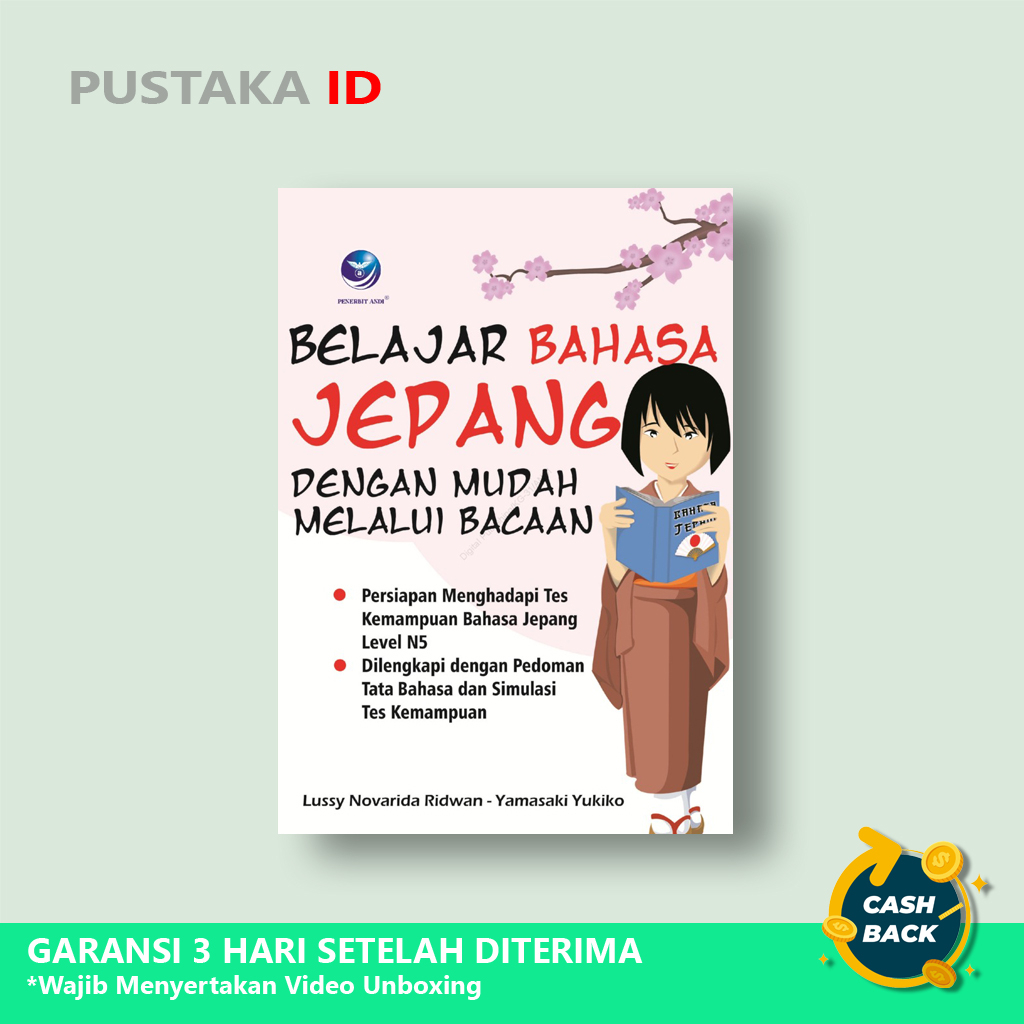 Jual Buku Belajar Bahasa Jepang Dengan Mudah Melalui Bacaan - Original ...