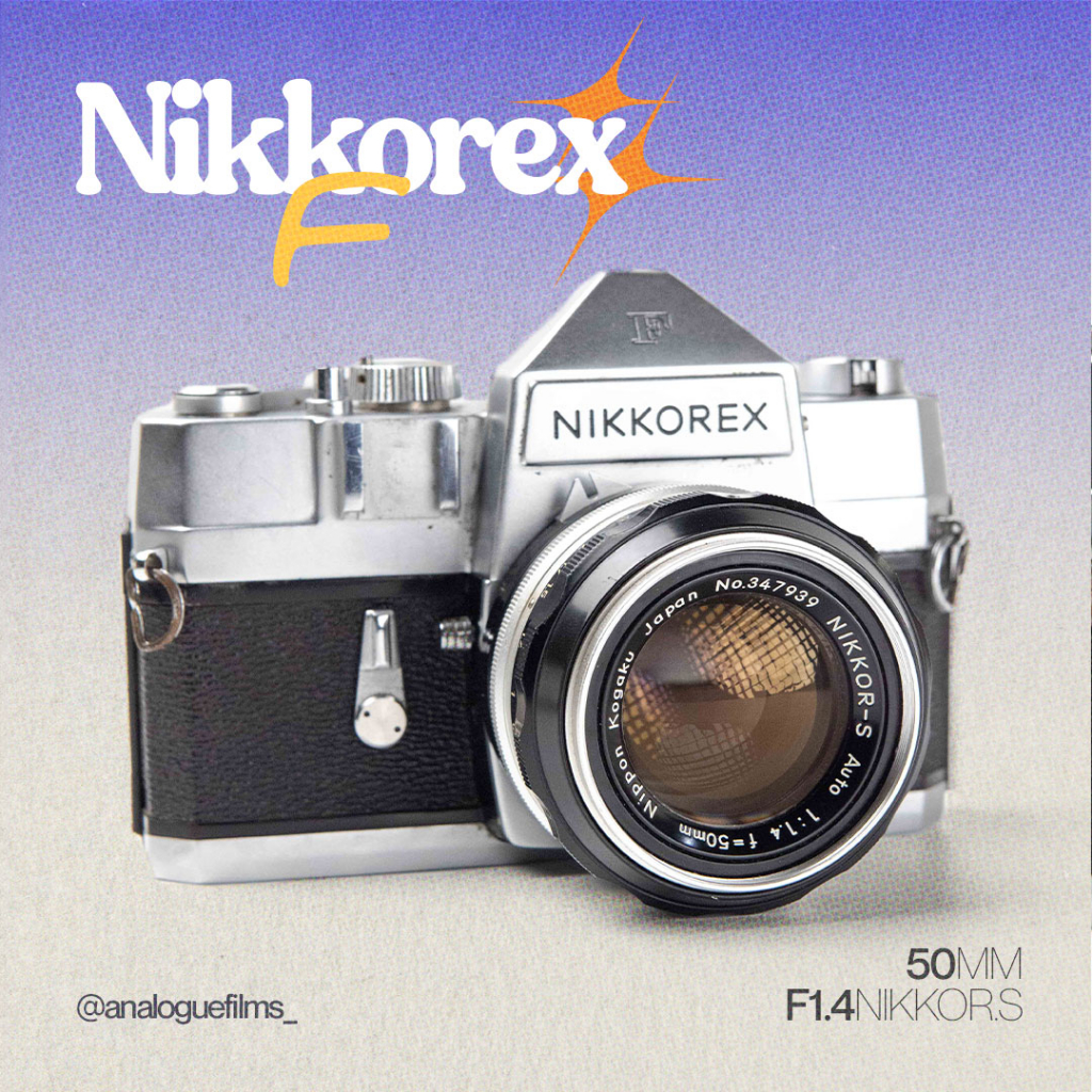 Appareil photo reflex argentique 35 mm Nikon Nikkorex F
