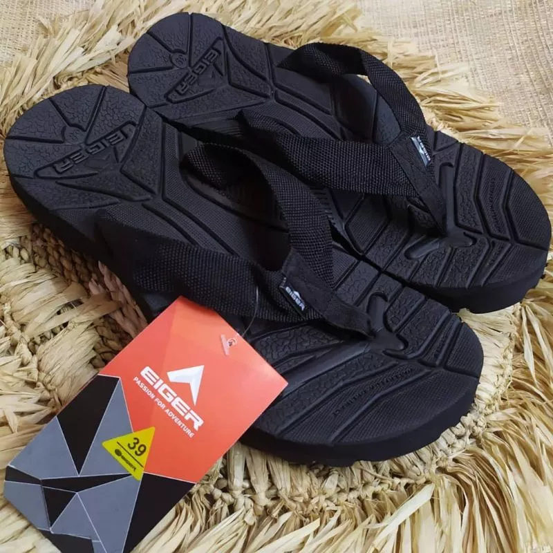 Jual PROMO SANDAL EGER HITAM / SANDAL DEWASA PRIA DAN WANITA TERBARU UK ...