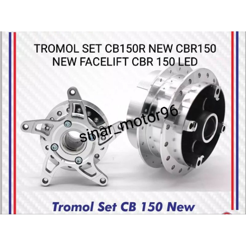 Jual TROMOL TEROMOL DEPAN BELAKANG CBR150 NEW CB150 R NEW CBR NEW LED ...