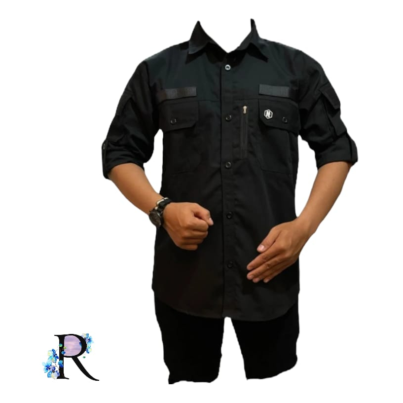 Jual Kemeja tacktikal HEXAGON lengan panjang | kemeja lapangan outdor ...