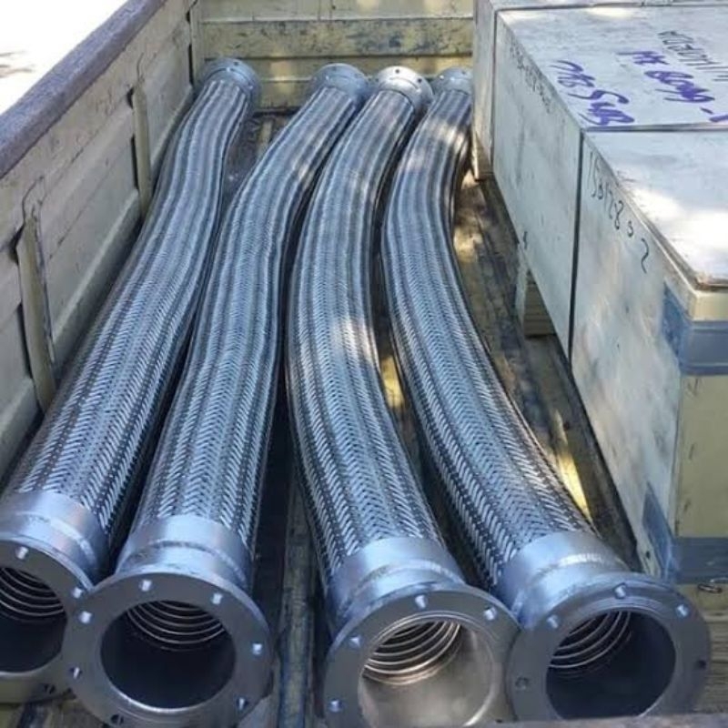 Jual Selang Flexible Stainless 6 inch / Selang knalpot / Selang rajut ...