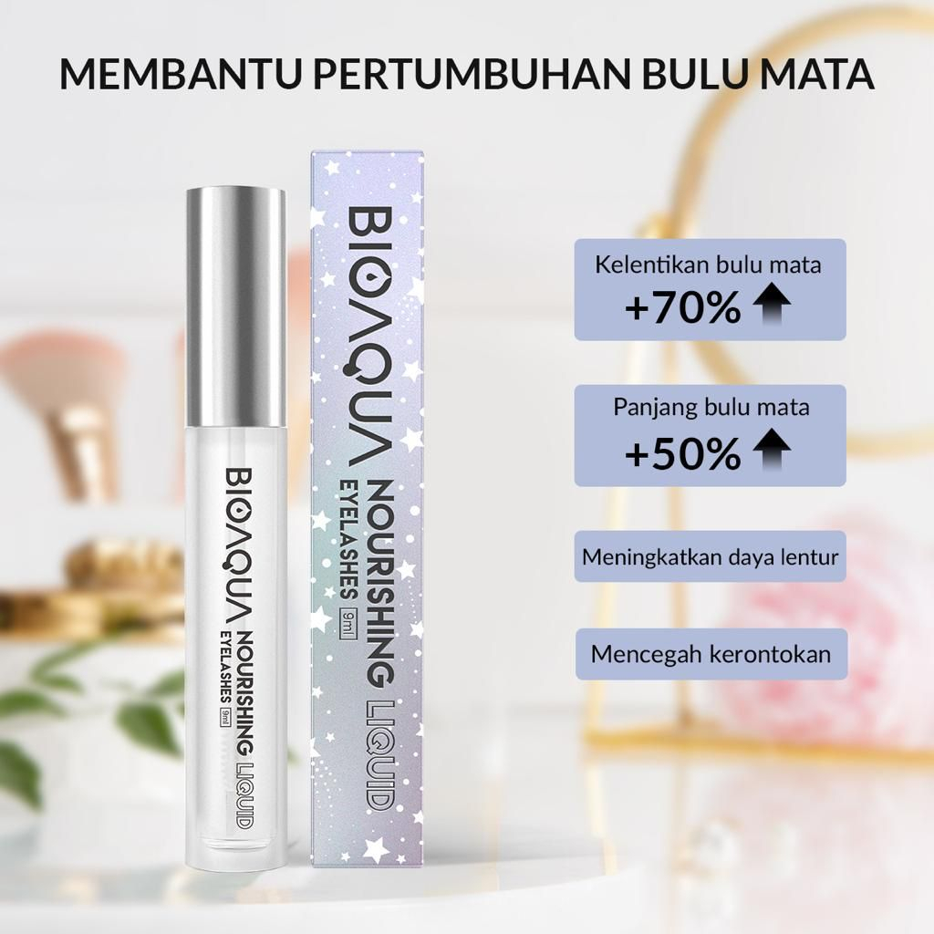 Jual BIOAQUA Nourishing Liquid Eyelashes 9ml Shopee Indonesia