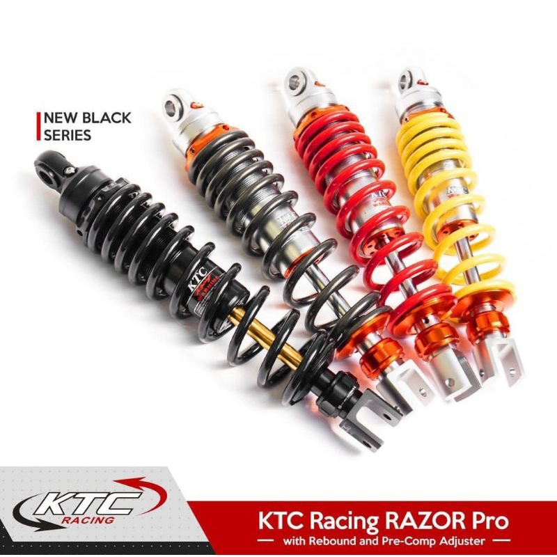 Jual shock NON TABUNG RAZOR PRO merk KTC (1SET)•VERIFIKASI• | Shopee ...