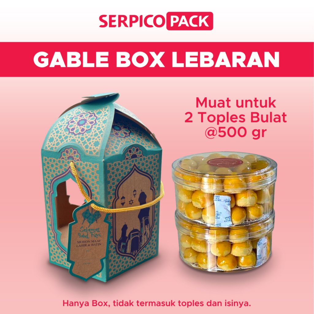 Jual Box Hampers Lebaran / Gable Box Lebaran/ Box Jinjing Lebaran / Box ...