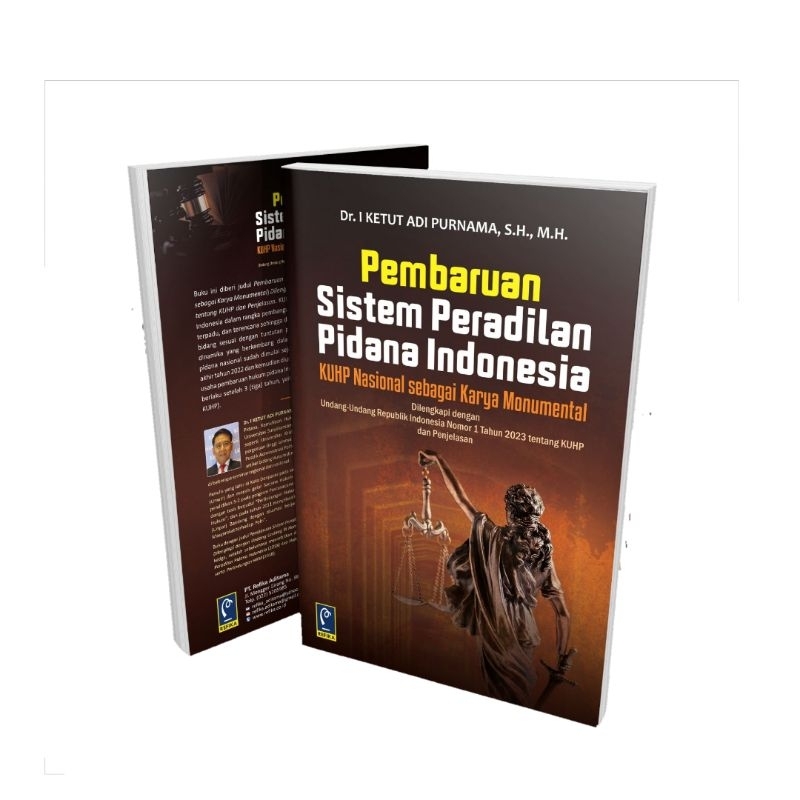 Jual BUKU ORIGINAL PEMBARUAN SISTEM PERADILAN PIDANA INDONESIA KUHP ...