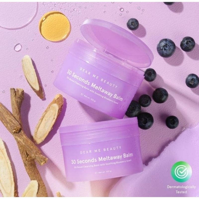 Jual Dear Me Beauty Cleansing Balm Blueberry | Shopee Indonesia